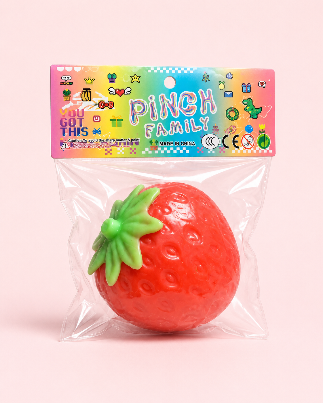 LARGE Strawberry Squishy