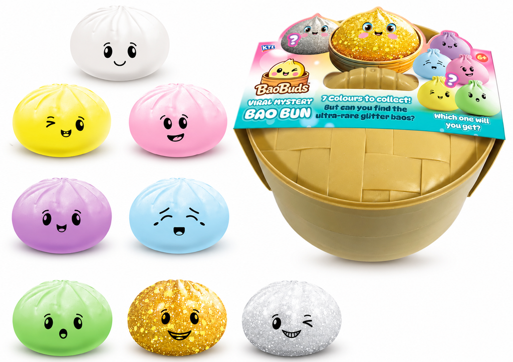 XL Bao Buds KTL Viral Mystery Bao Bun Squishy!!