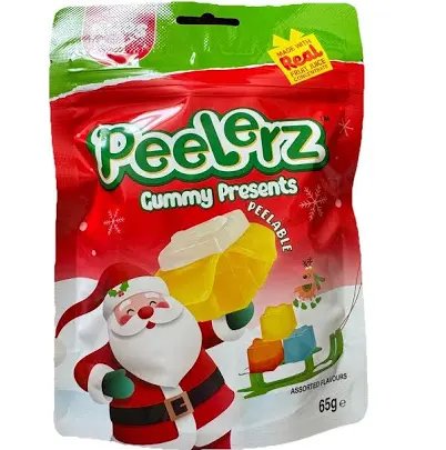Peelerz Gummy Presents Christmas Limited Edition 170g