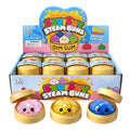 Glitter Orbs Squishy Bao Bun in Dumpling Case – 5.5cm Mini's