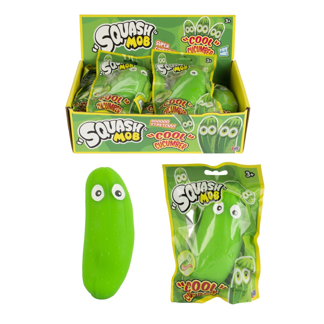Jokes & Gags Squeeze Squishy Crazy Cucumber