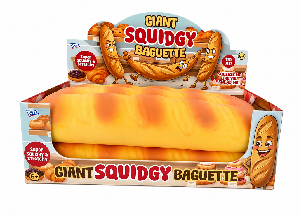 VIRAL GIANT Doh Filled Baguette squishy