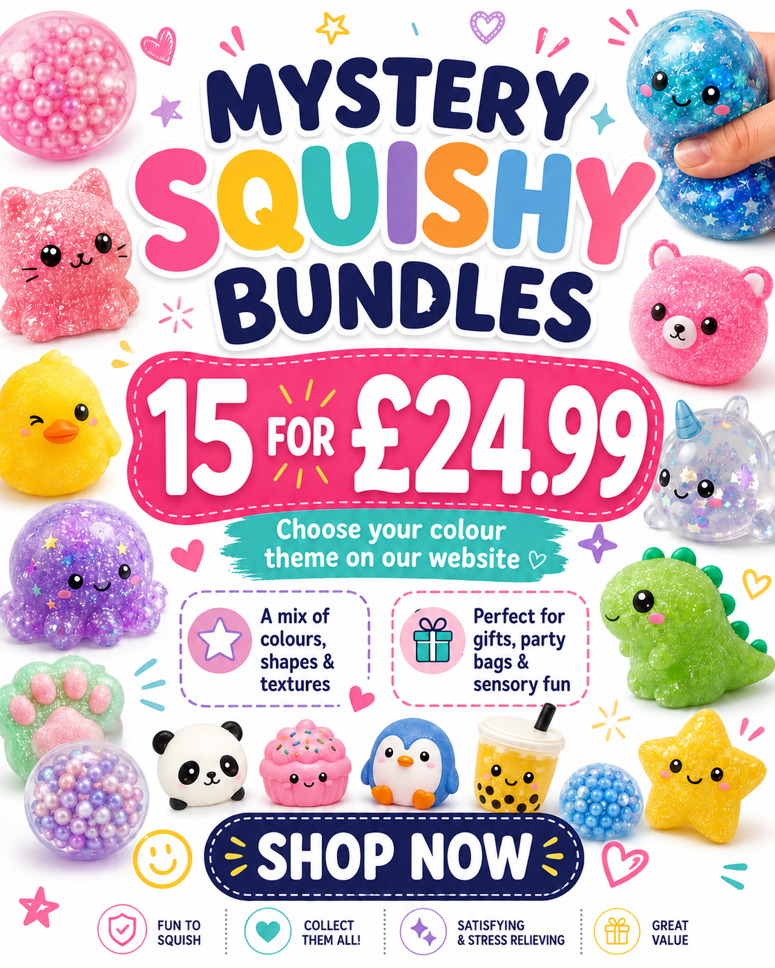 Viral Mystery Squishy Bundle!!