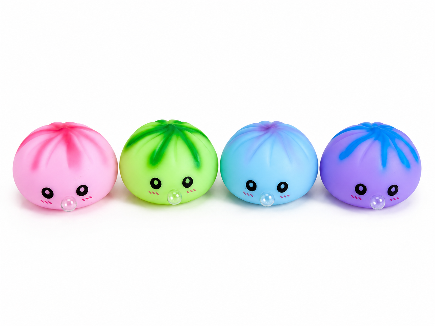 BRAND NEW Bubble Blowing Dumpling Squishy