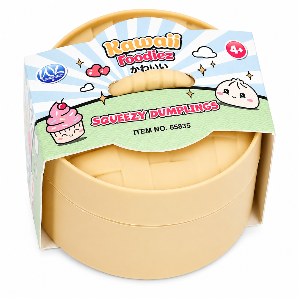 Kawaii Squeezy Dumpling Squishy – 5.5cm