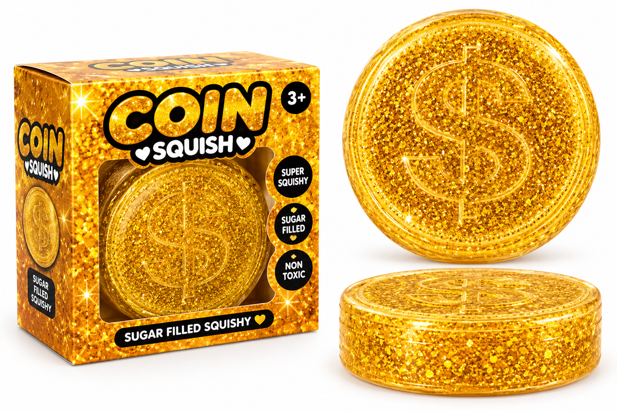 GOLD MALTOSE COIN SQUISHY