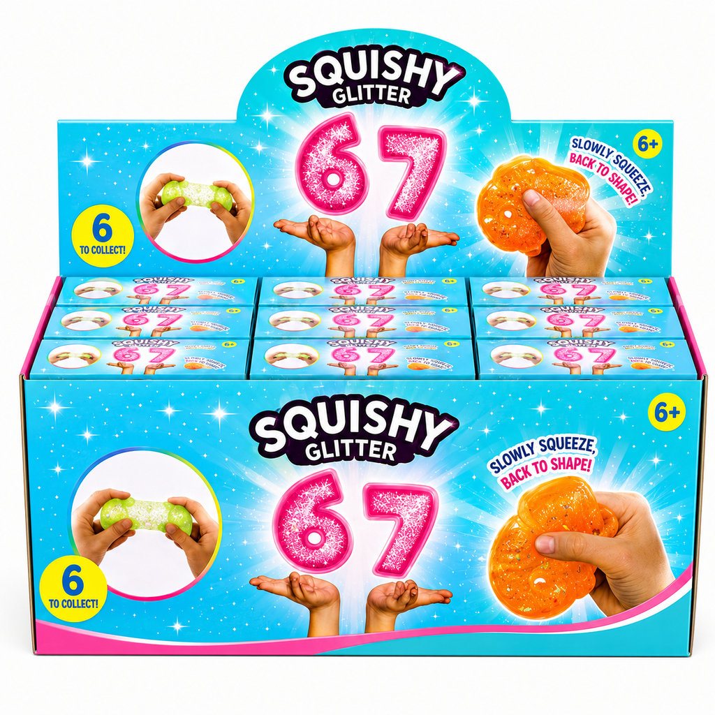 VIRAL 67 GLITTER SQUISHY! 67