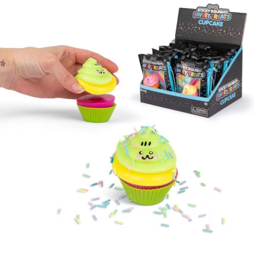 Scrunchems Sticky Squishy Cupcake
