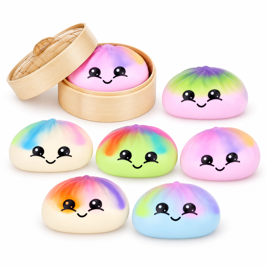 XL JUMBO OMBRE SQUISHY DUMPLING 16CM SURPRISE