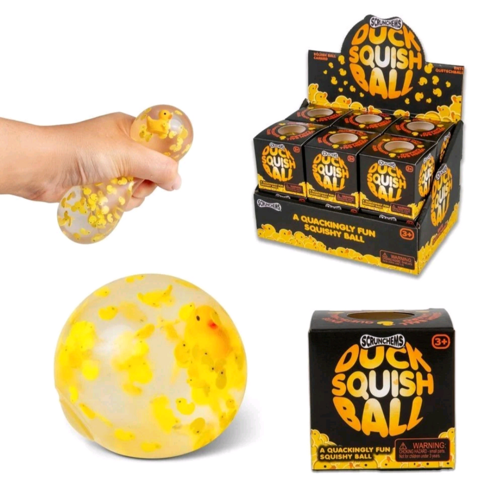 Scrunchems Duck Squishy Ball