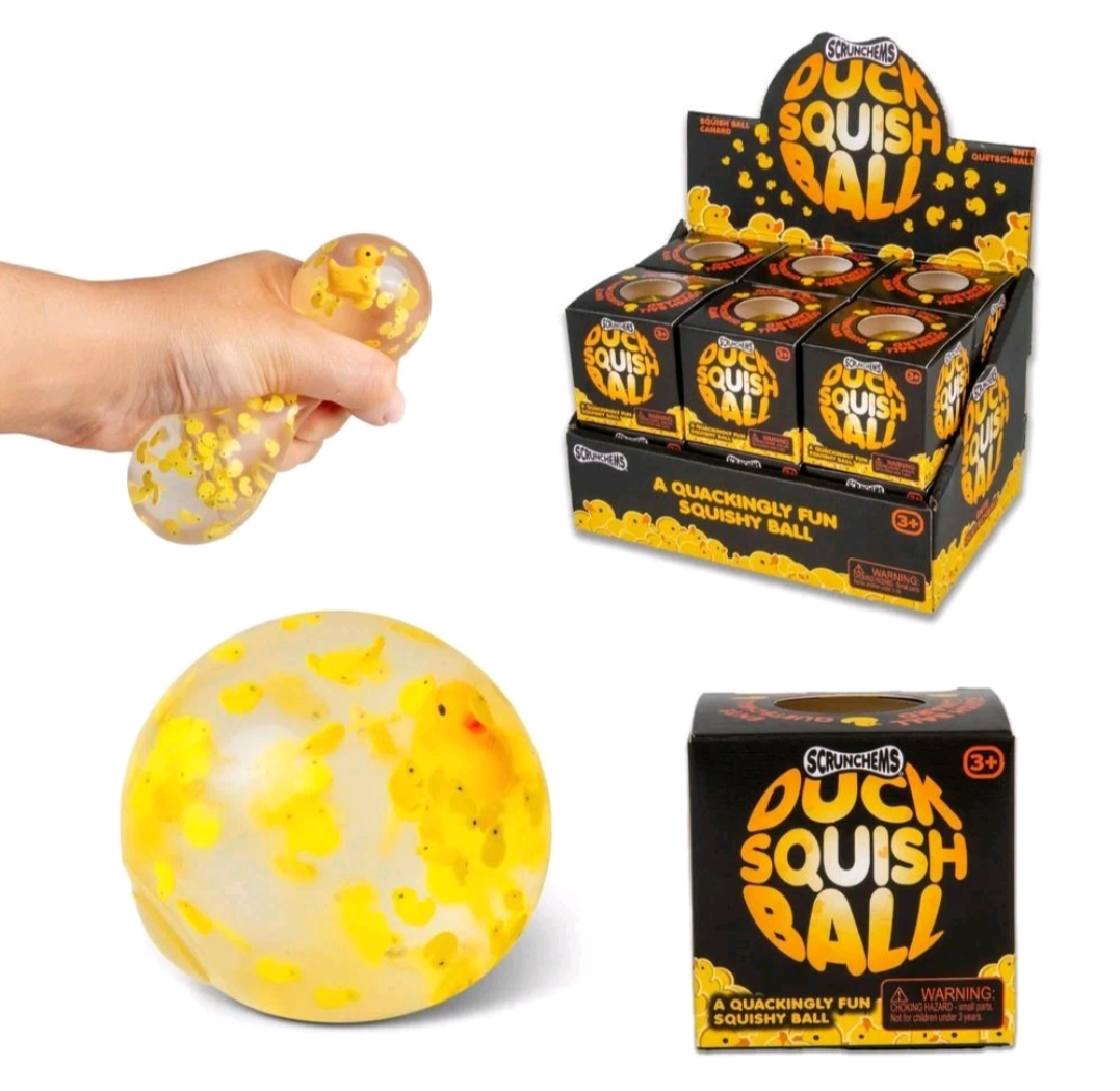 Scrunchems Duck Squishy Ball