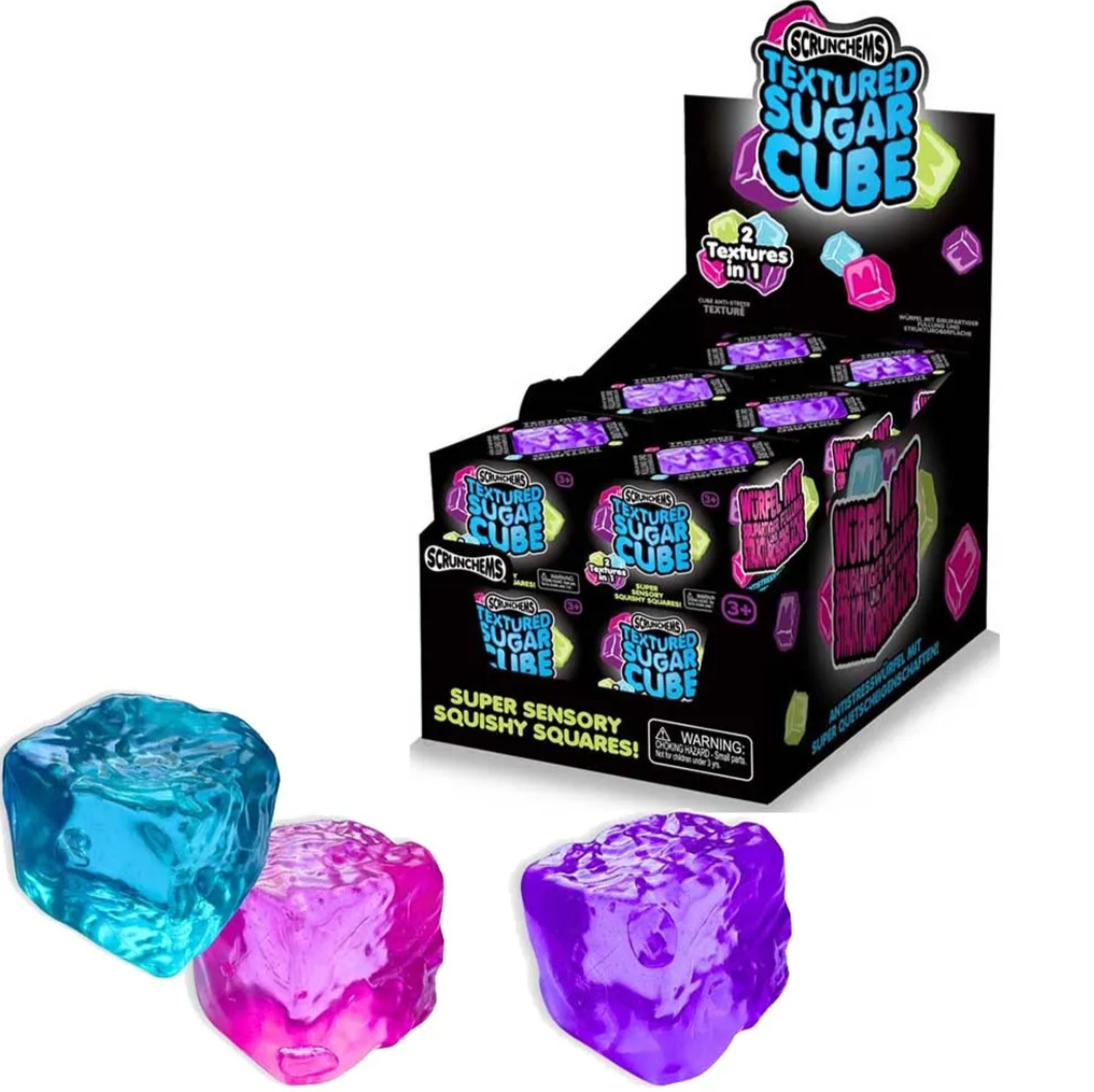 Scrunchems Textured Sugar Cube anti stress
