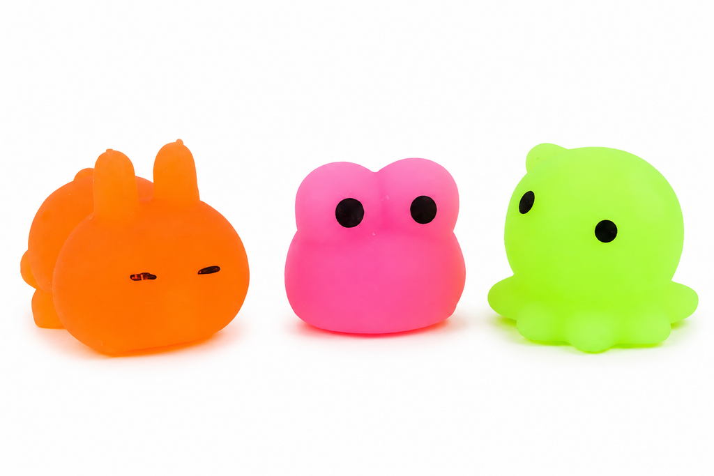 Mini Squishy Animals - 3 Pack