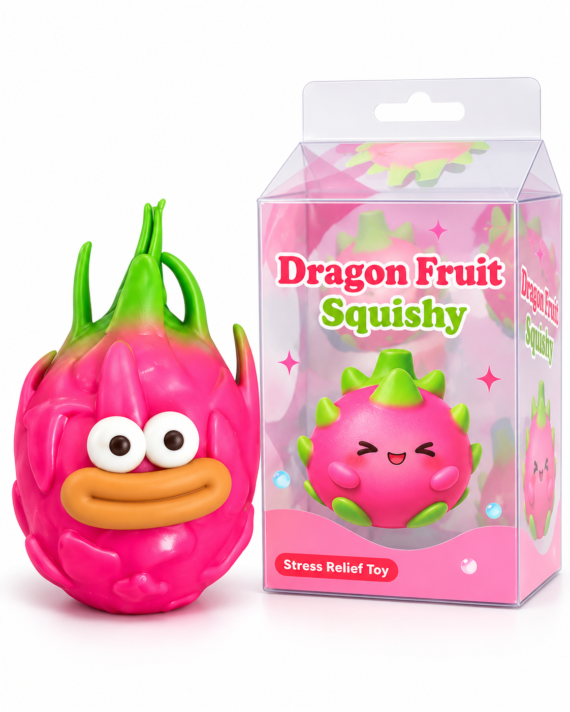 Crunchy Dragon Fruit Squishy