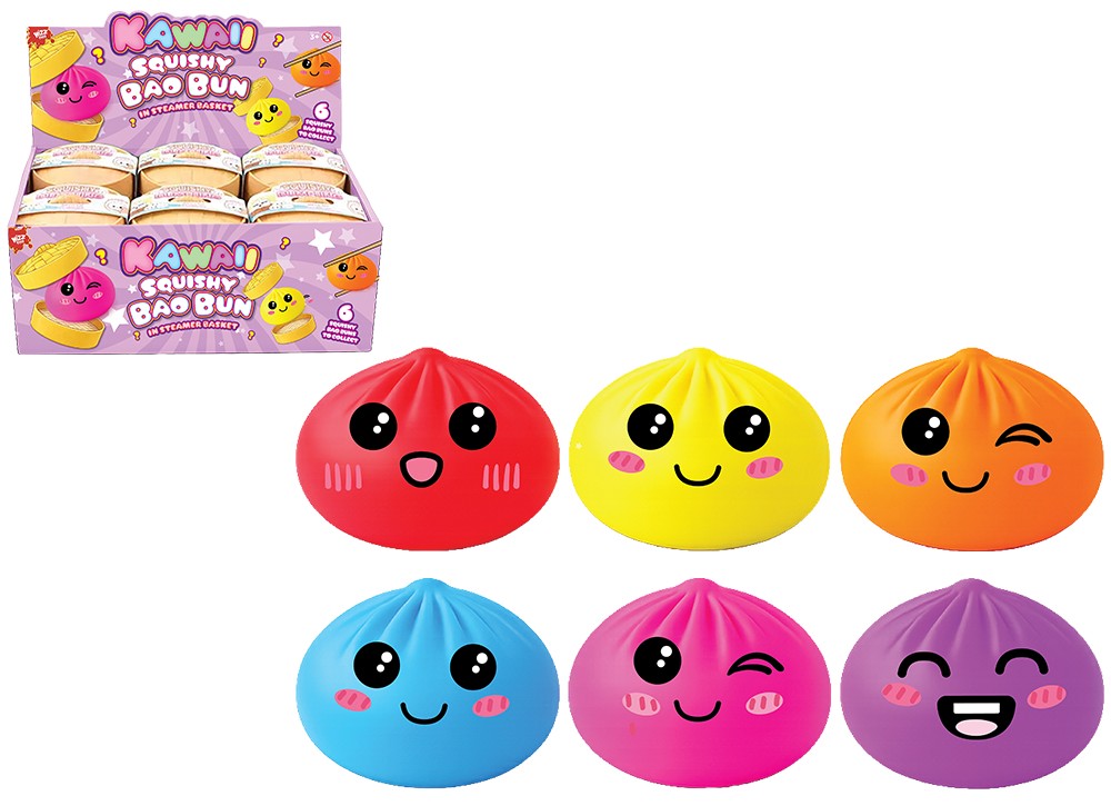 Neon Dumpling With Maltose In Basket 5.5cm