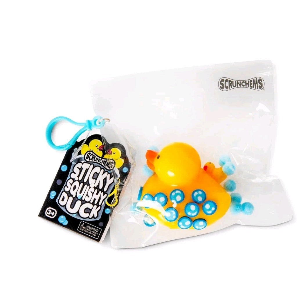 OFFICAL SCRUNCHEMS STICKY SQUISHY DUCK