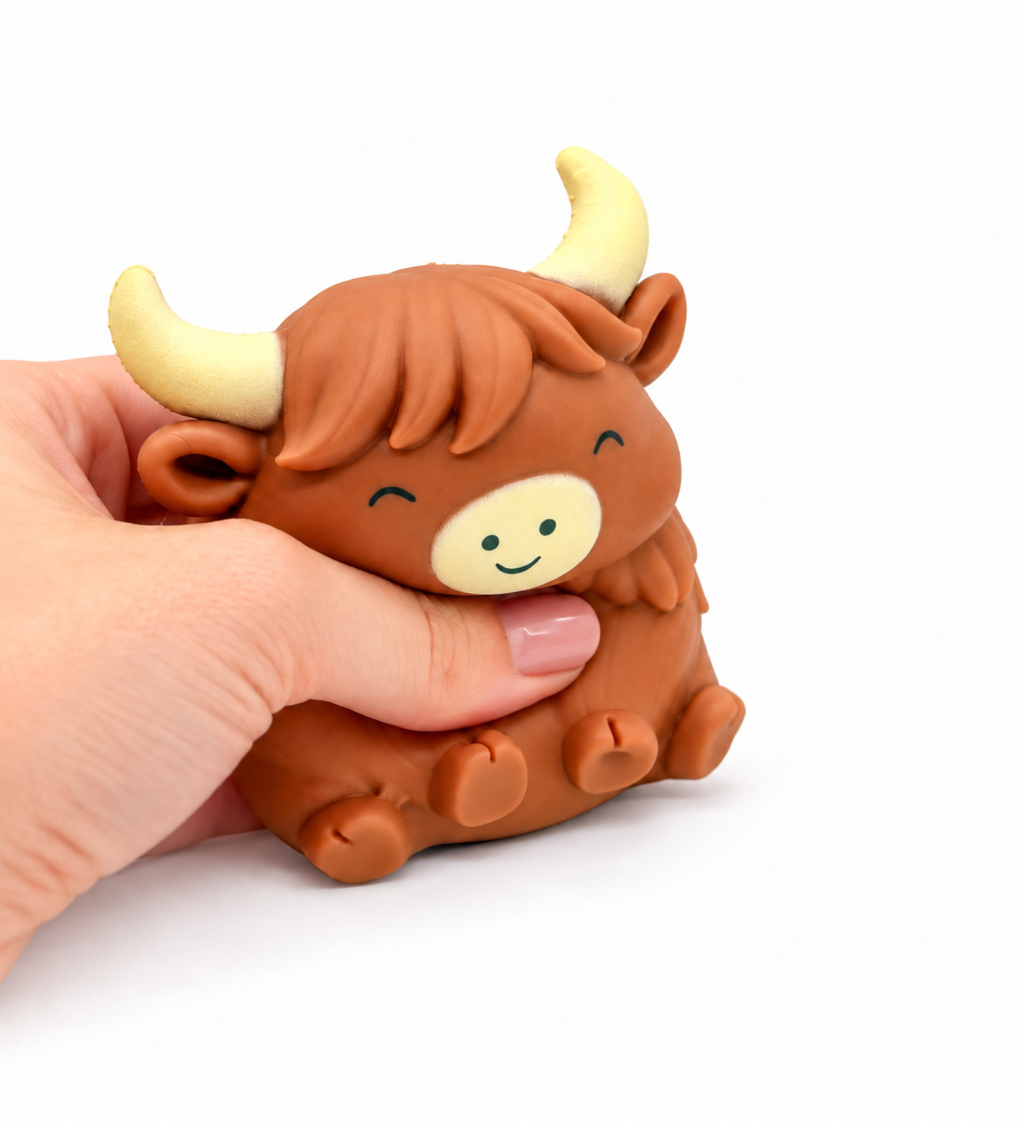 Highland Cow Sugar Squishy