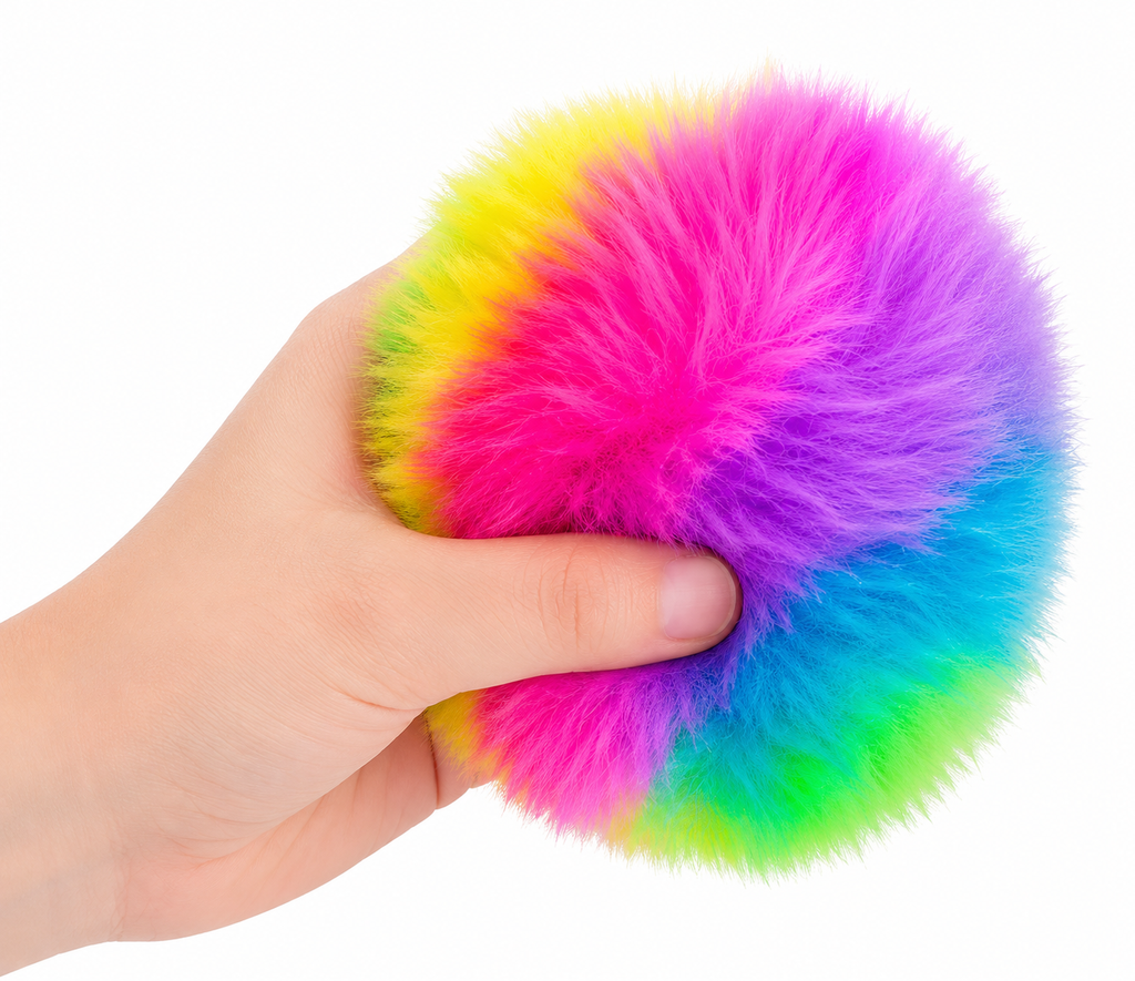 SCRUNCHEMS FURRY SUGAR SQUISH BALL