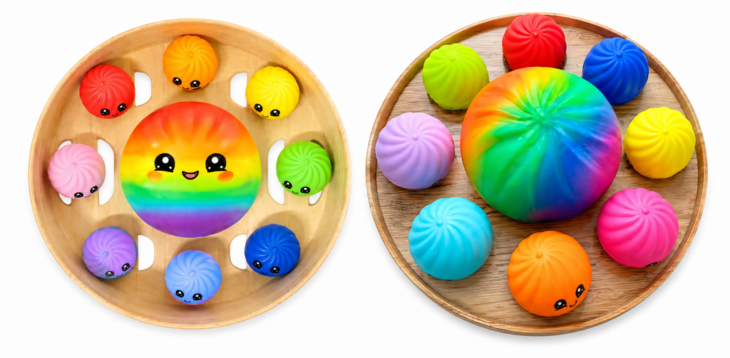 SCRUNCHEMS MEGA RAINBOW DUMPLING SET