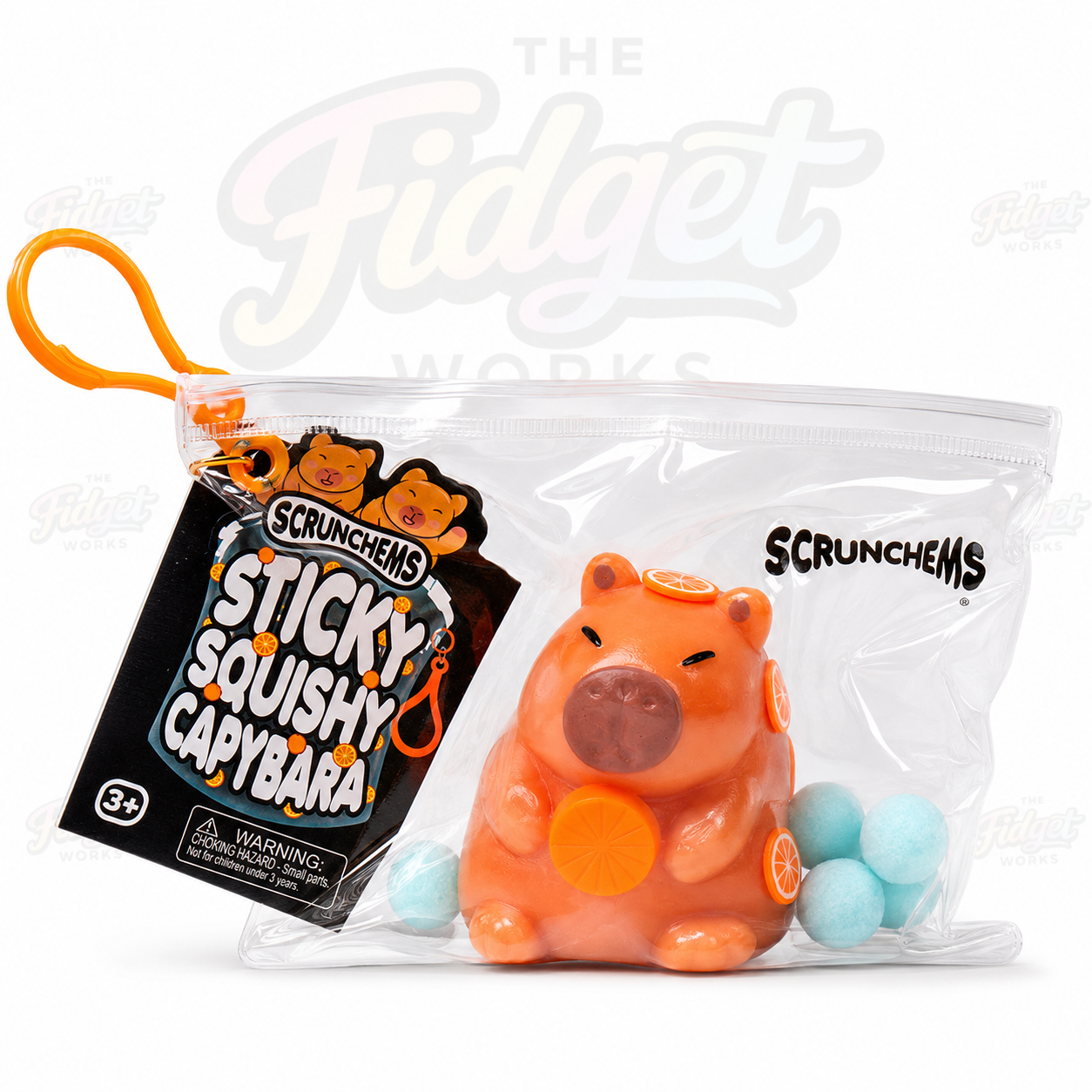 Scrunchems Sticky Squishy Capybara