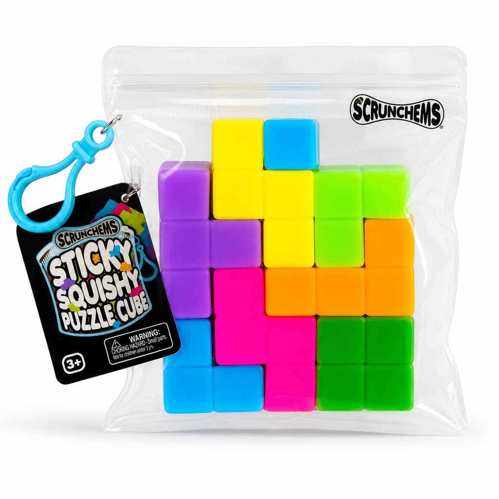 Scrunchems Sticky Squishy Puzzle Cube