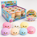 RMS VIRAL RARE LARGE CRAZY FUN PINK HOLOGRAPHIC DUMPLING 8.5CM