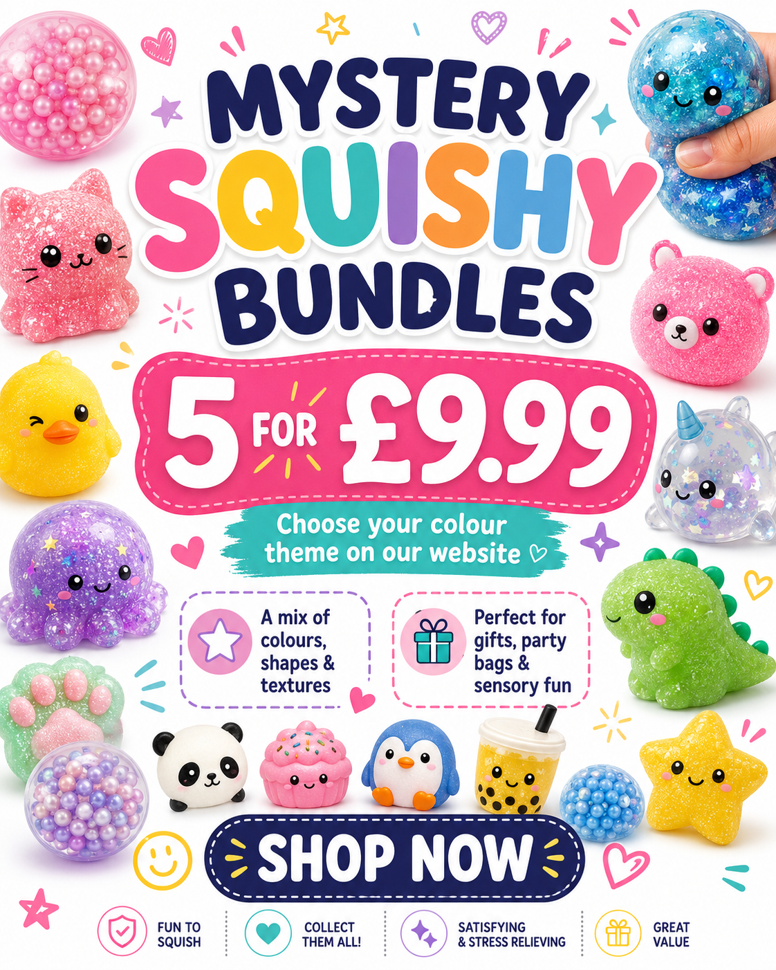 Viral Mystery Squishy Bundle!!