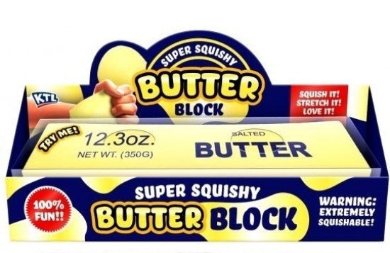 The ORIGINAL and VIRAL Giant Jumbo Butter Squishy Dough Filled 21cm Super satisfying Squish