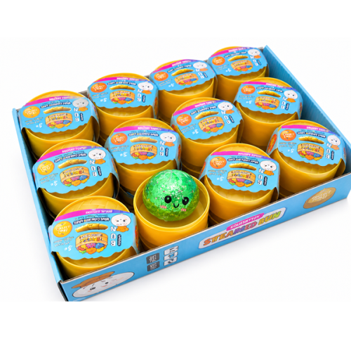 Water Based Small Glitter Dumpling In Basket Squishy – 5cm