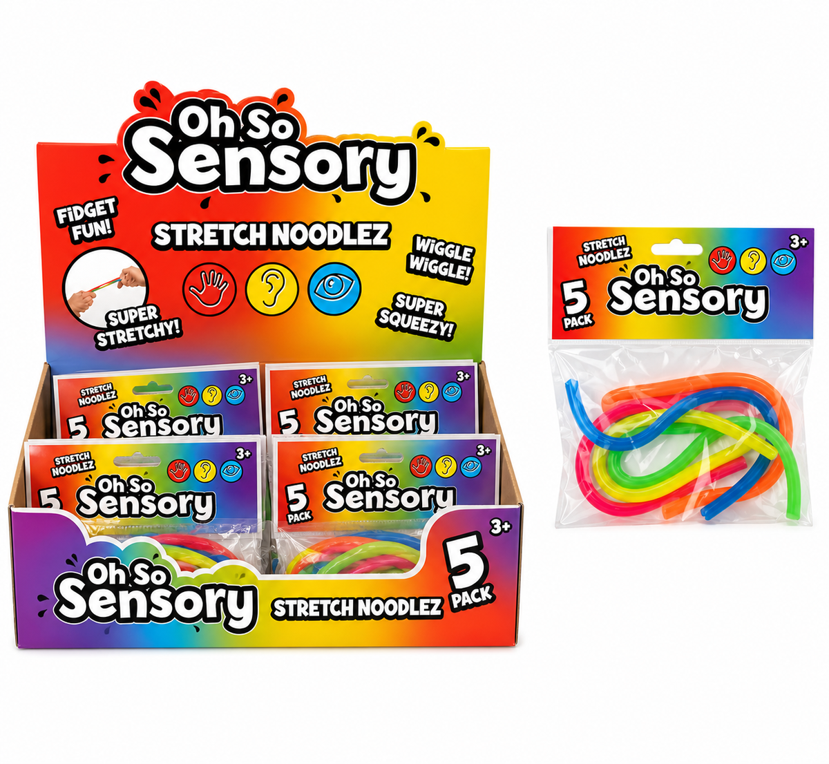 Oh So Sensory Stretch Noodlez Stretchy Toy
