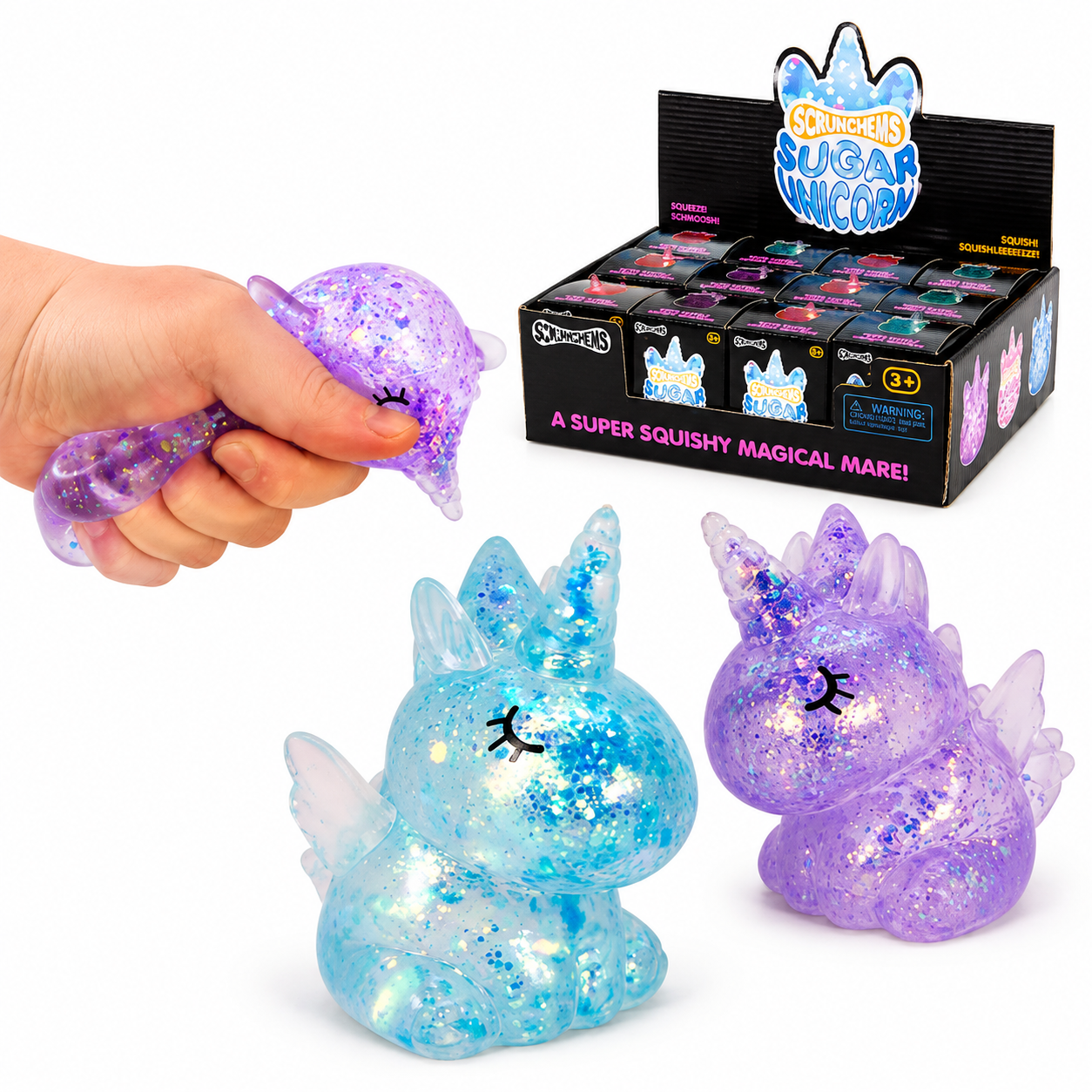 Scrunchems Sugar Unicorn Squishy
