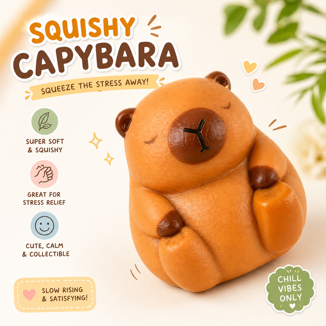 Taba Feel Squishy Capybara