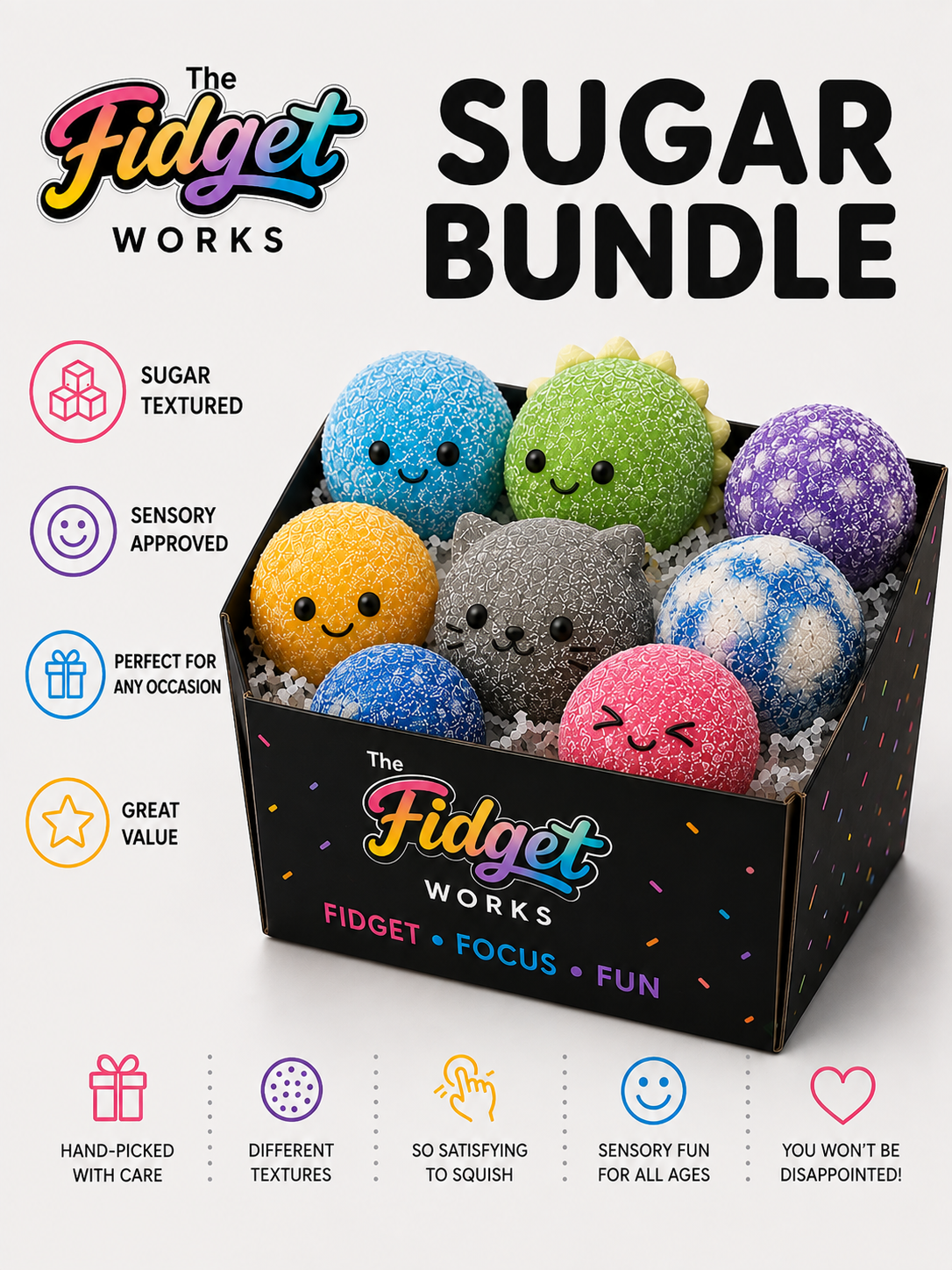 The Fidget Works Mystery Sugar / Maltose Bundle