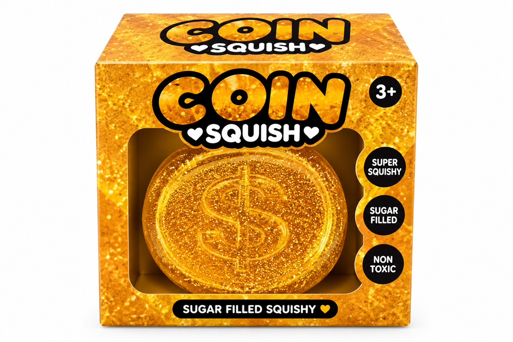 GOLD MALTOSE COIN SQUISHY