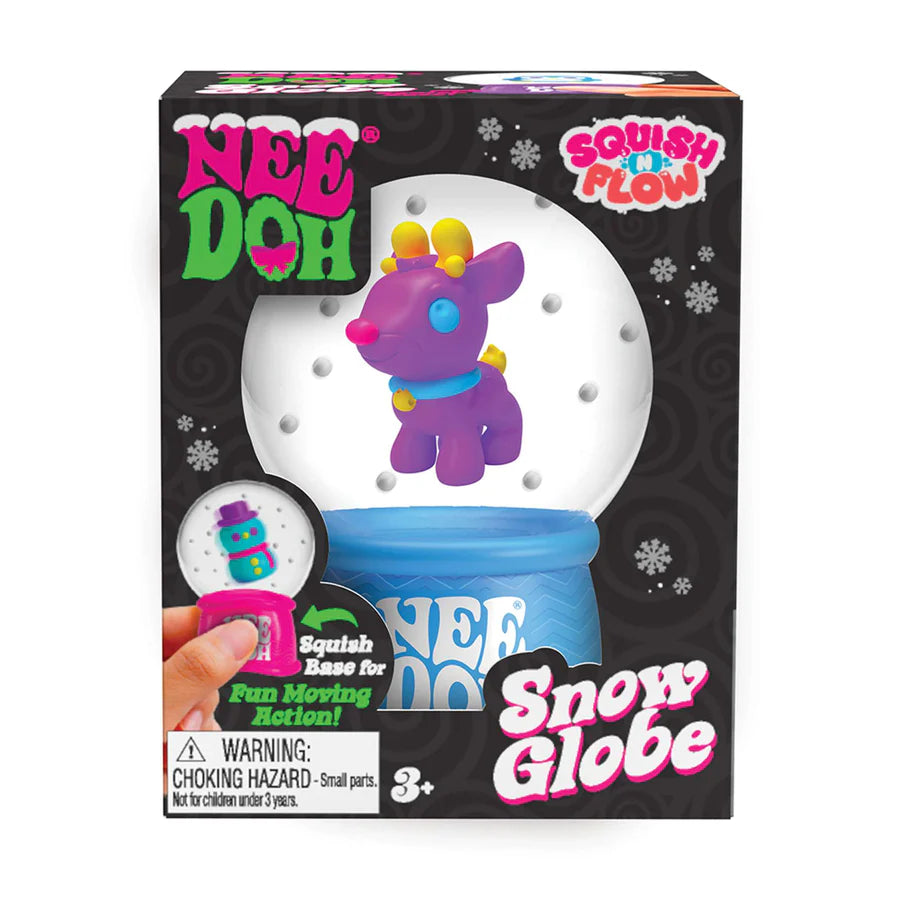NeeDoh Christmas Snow Globe Fidget