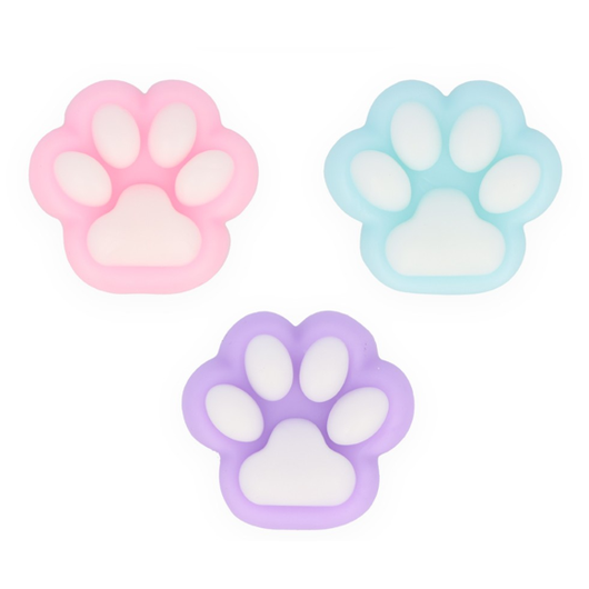 🐾 Squishy Cat Paw Stress Toy (5.5cm) –  X3