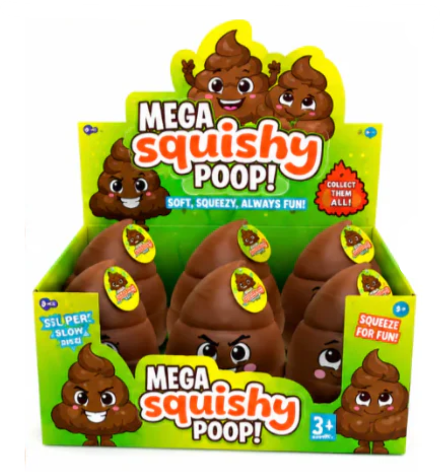 JUMBO Poop Super Squishy 15cm