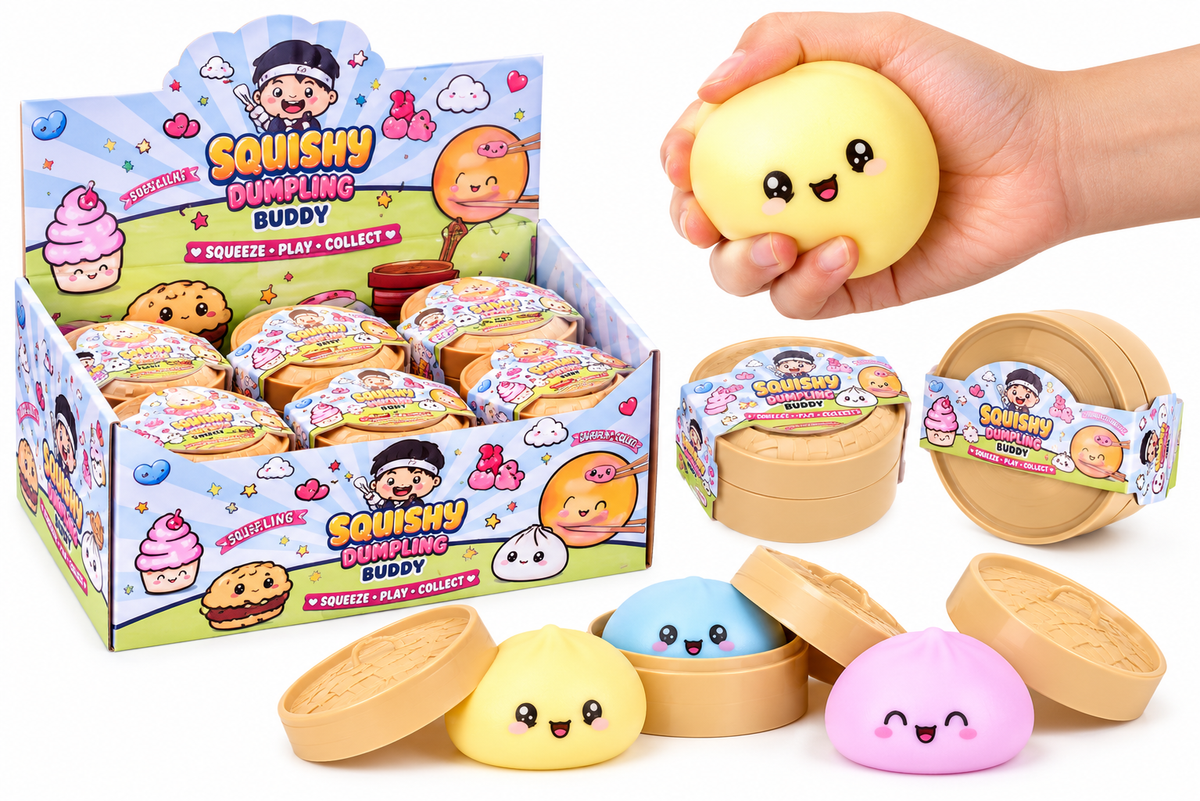 Kawaii Squishy Dumpling Large