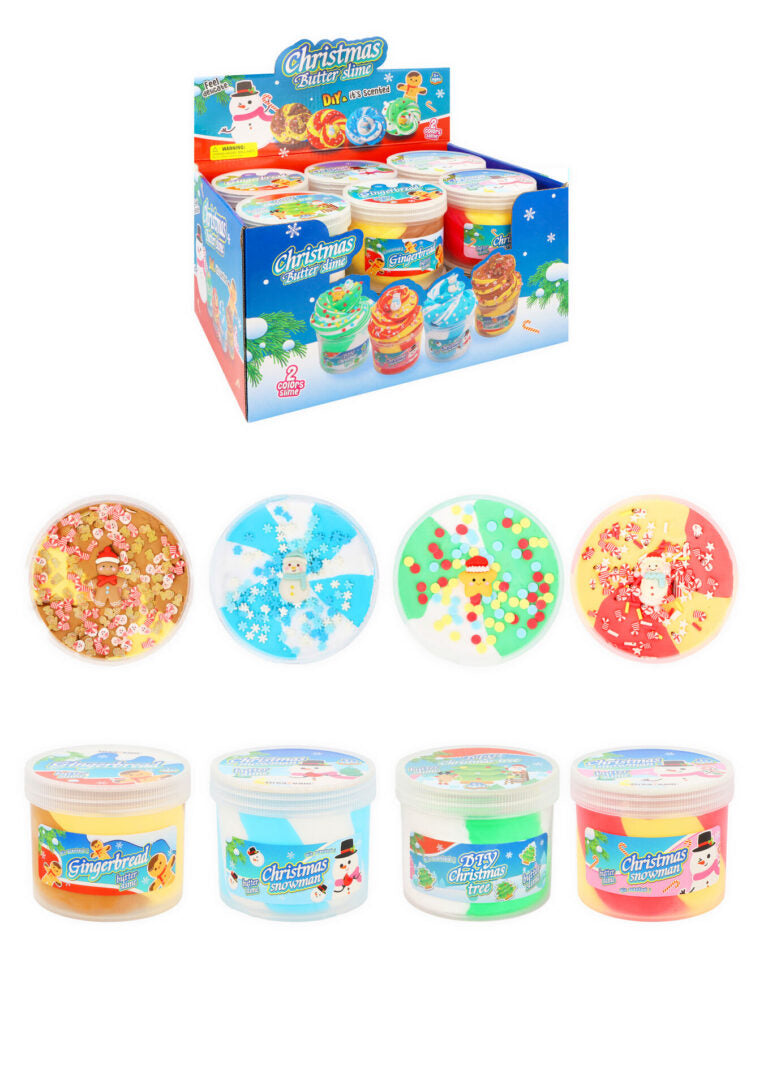 Scented Christmas Butter Slime