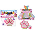 Squishy Rainbow Cat Paw with Bobbles