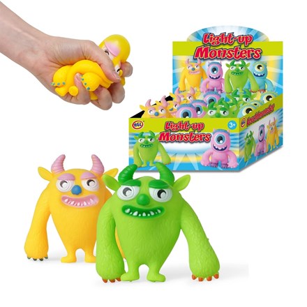 Light-Up Squeezy Monsters Squishy