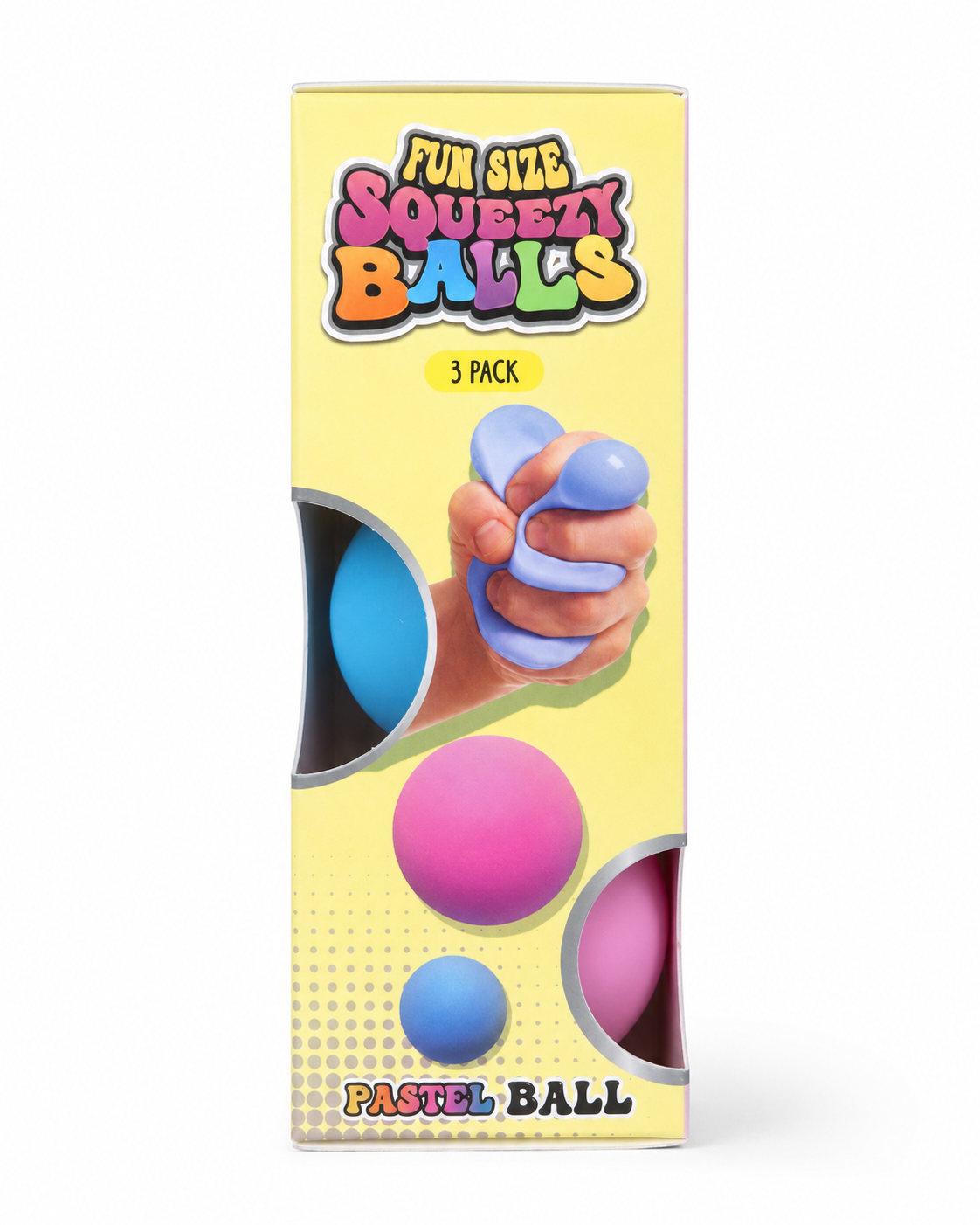 Fun Size Squeezy Balls – 3 Pack