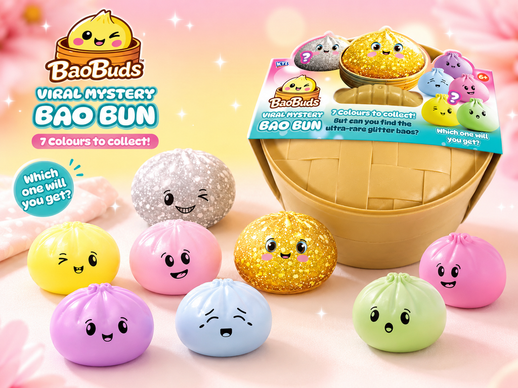 XL Bao Buds KTL Viral Mystery Bao Bun Squishy!!