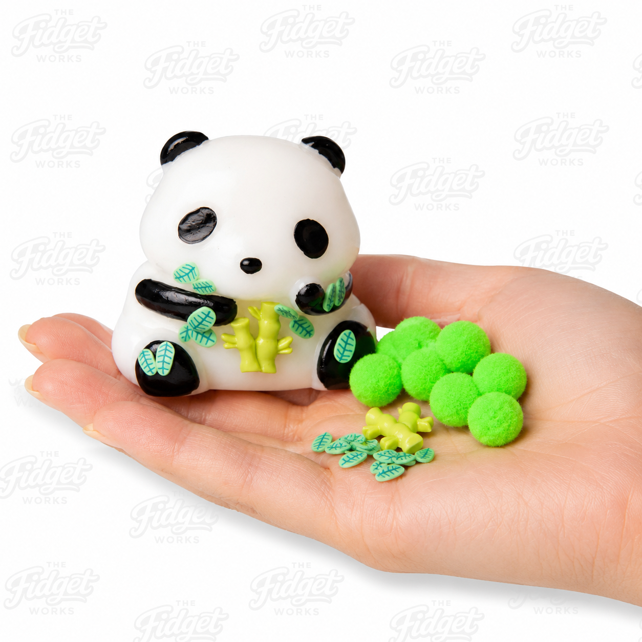 SCRUNCHEMS STICKY SQUISHY PANDA