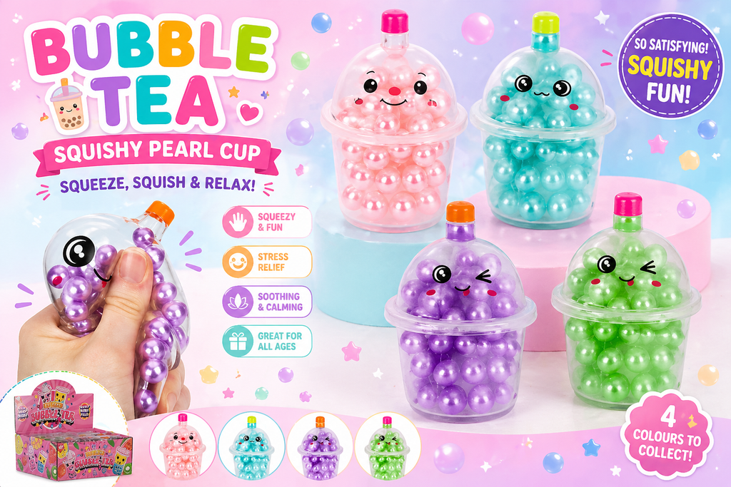 Squeeze Bubble Tea Bead Cup