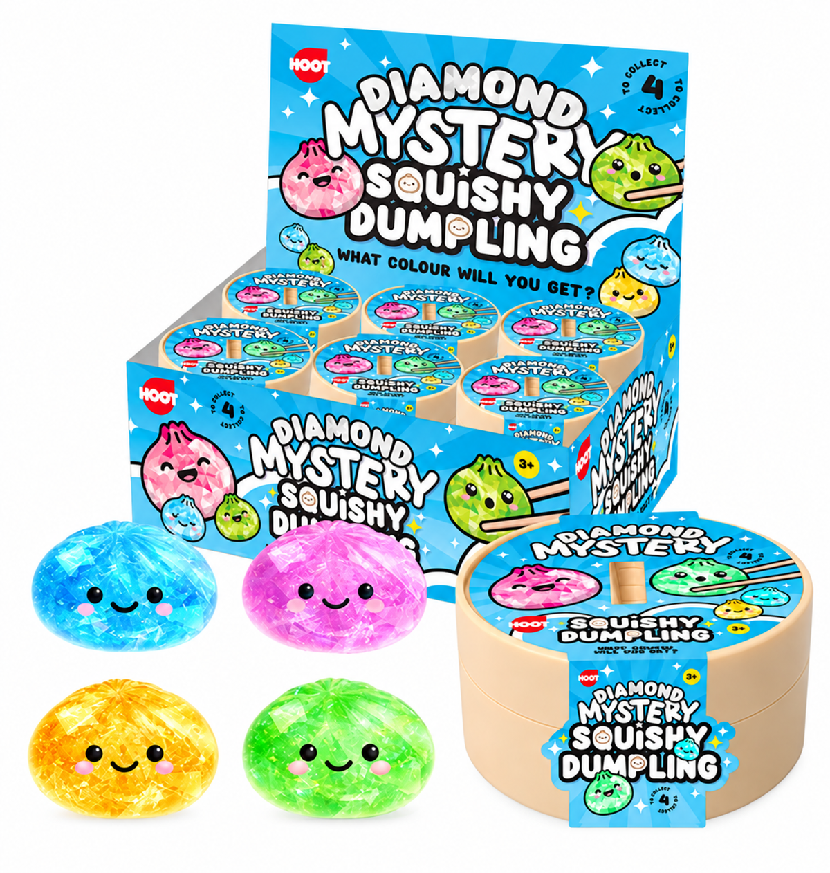 Diamond Mystery Squishy Dumpling