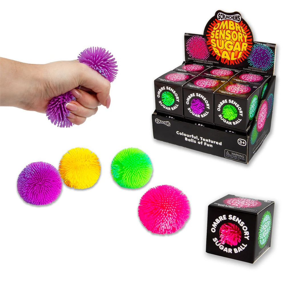 Scrunchems Ombre Sensory Sugar Squishy Ball