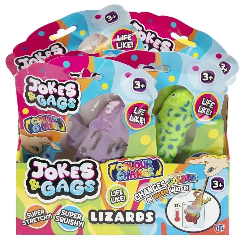Jokes and Gags Colour Changing Lizard