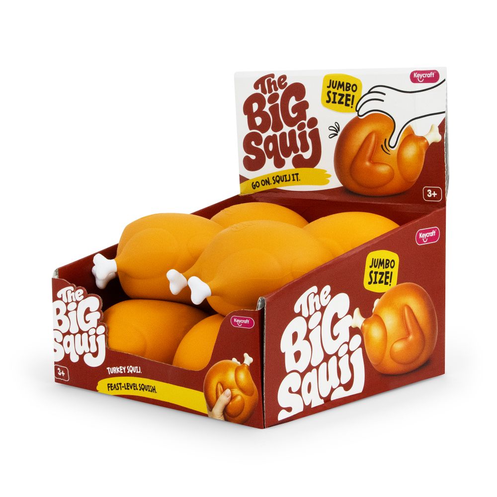 The Big Squij Turkey Squishy Toy