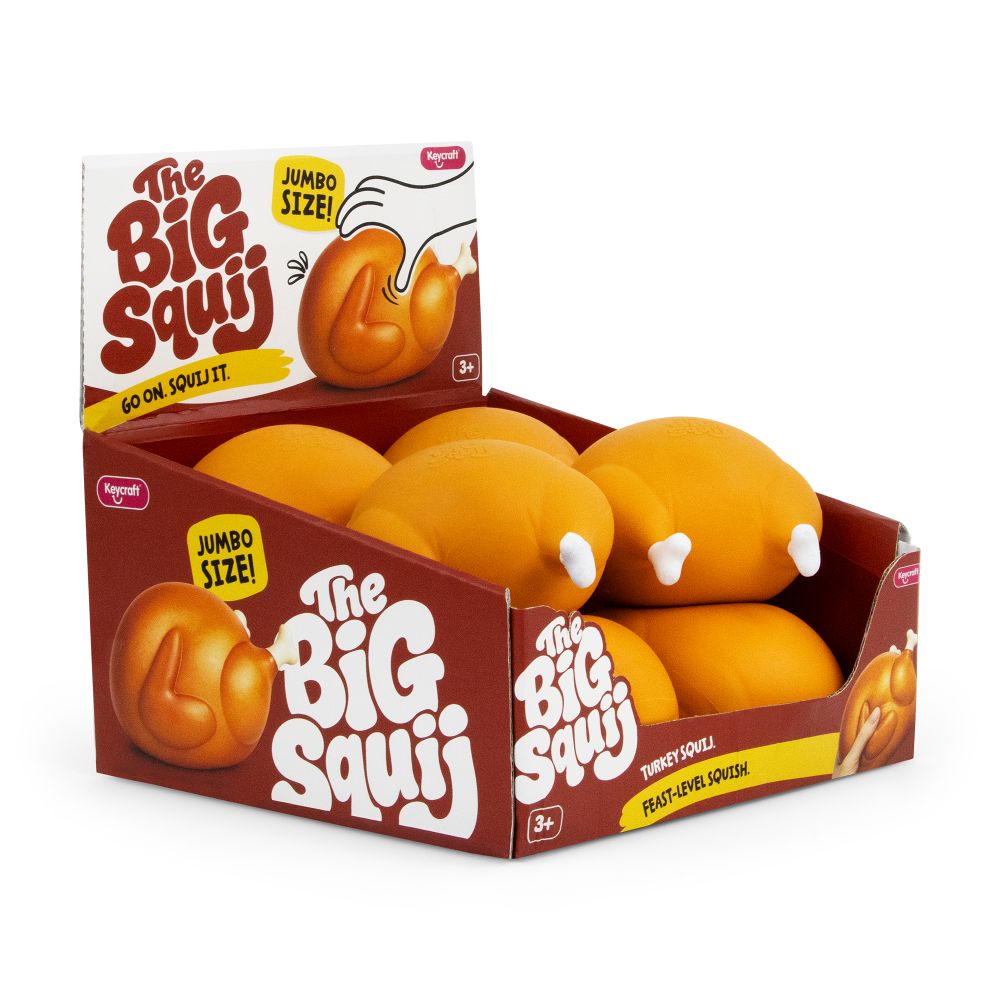 The Big Squij Turkey Squishy Toy
